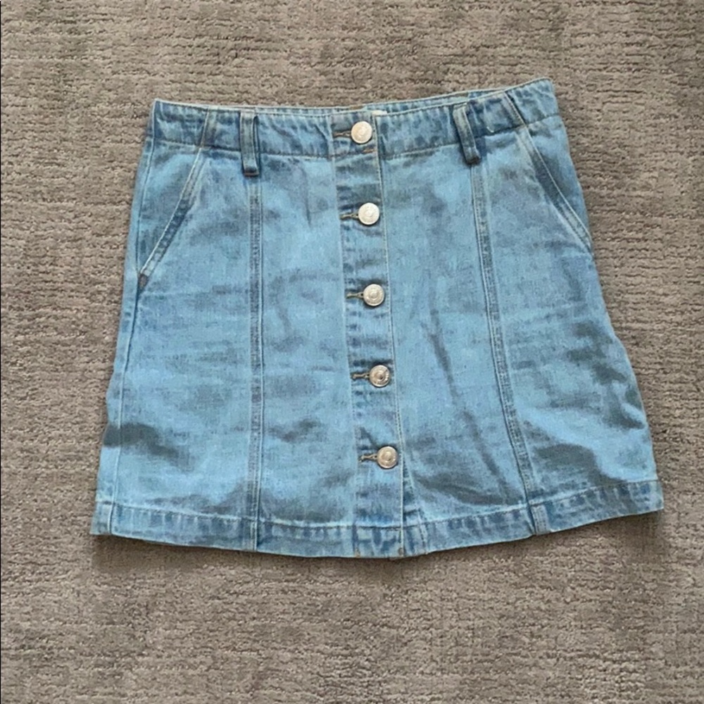 Denim skirt